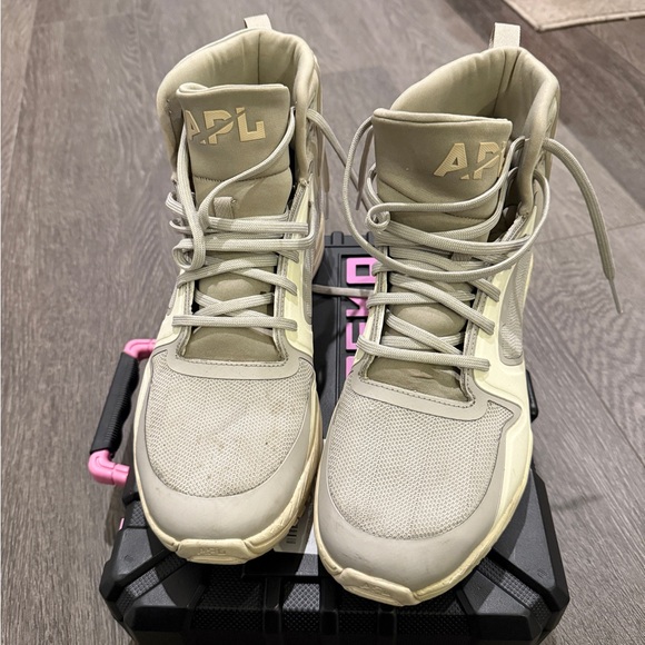 APL Techloom Defender High Top Sneaker Clay Pristine Color Men Size 10 - Picture 10 of 10